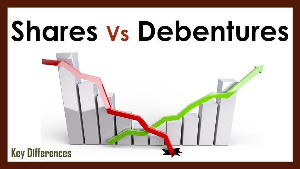 Difference Between company Shares and Debentures