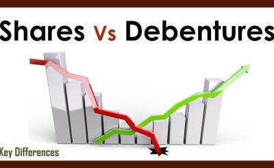 Difference Between company Shares and Debentures