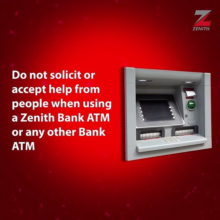 Zenith Bank Cardless Withdrawal – How To Withdraw Money From ATM Without Naira debit Card