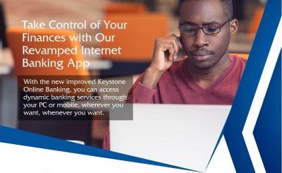 Keystone bank Internet and mobile App