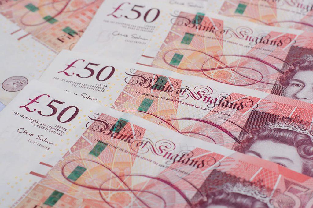pounds money note
