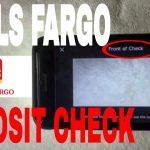 How to deposit check using wellsfargo mobile app and ATM