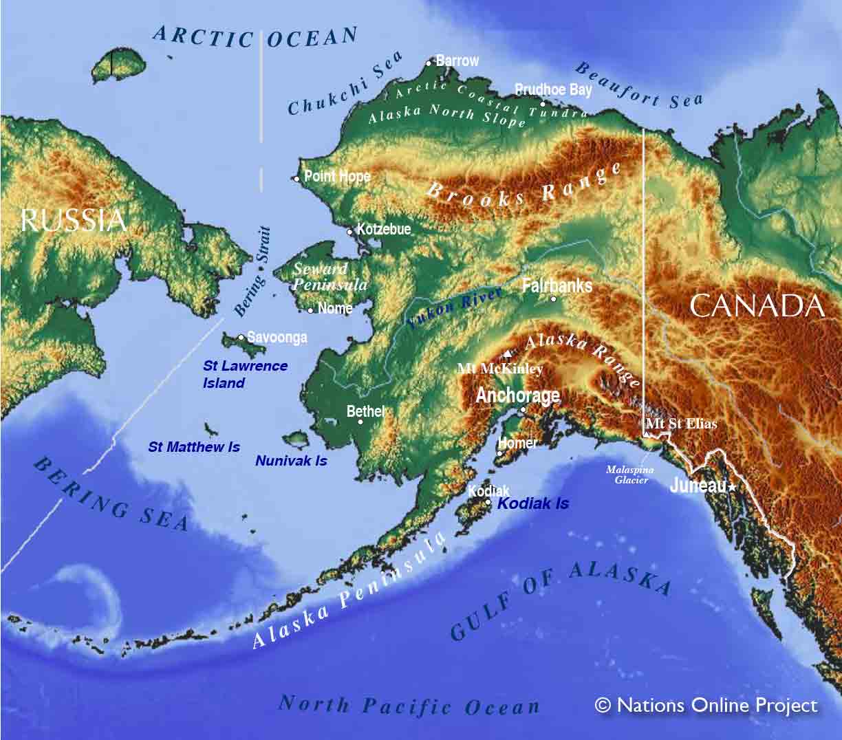 Alaska United States Zip Codes